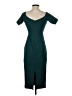Cinq à Sept Solid Teal Cocktail Dress Size 2 - photo 2