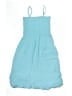 Design History 100% Rayon Solid Teal Dress Size XL (kids) - photo 1