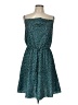 Shein Polka Dots Teal Casual Dress Size 12 - photo 1