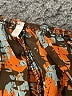 Unbranded 100% Polyester Orange Sleeveless Blouse Size L - photo 7
