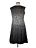 Ann Taylor 100% Polyester Animal Print Black Cocktail Dress Size 8 - photo 2
