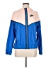 Nike 100% Polyester Color Block Blue Track Jacket Size M - photo 1