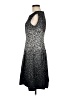 Ann Taylor 100% Polyester Animal Print Black Cocktail Dress Size 8 - photo 5
