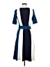 Boden Color Block Blue Casual Dress Size 6 - photo 2