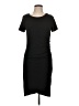 Vanilla Bay Solid Black Casual Dress Size L - photo 1