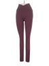 Asics Color Block Burgundy Active Pants Size S - photo 1