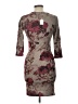 Ginger G. Print Gray Cocktail Dress Size L - photo 2