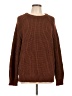 Paul Jones Solid Brown Pullover Sweater Size L - photo 1