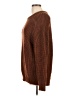 Paul Jones Solid Brown Pullover Sweater Size L - photo 5