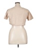 Romwe Tan Short Sleeve T-Shirt Size XL - photo 2