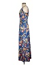 Unbranded Print Blue Casual Dress Size XXS (estimated) - photo 5