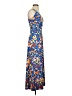 Unbranded Print Blue Casual Dress Size XXS (estimated) - photo 4