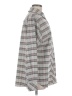 CAbi Plaid Gray Long Sleeve Button-Down Shirt Size M - photo 4