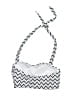Unbranded Chevron-herringbone White Swimsuit Top Size M - photo 2