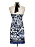 En Focus Studio Print Blue Casual Dress Size 10 - photo 2