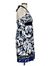 En Focus Studio Print Blue Casual Dress Size 10 - photo 4
