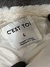 C'est Toi 100% Polyester White Pullover Sweater Size S - photo 7