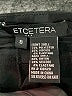 Etcetera Solid Black Dress Pants Size 8 - photo 7