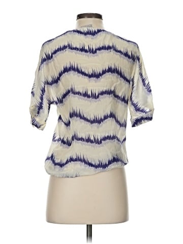 Ellie Kai Short Sleeve Silk Top (view 2)