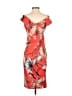 ASOS Tropical Orange Cocktail Dress Size 4 - photo 2