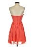 City Studio 100% Polyester Hearts Orange Cocktail Dress Size 1 - photo 2