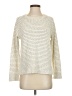 Lou & Grey for LOFT Metallic Ivory Pullover Sweater Size S - photo 1