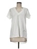 Assorted Brands White Short Sleeve Blouse Size M (estimated) - photo 1