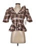 Saylor Brown 3/4 Sleeve Blouse Size S - photo 1
