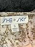 She + Sky 100% Polyester Paisley Tan Cocktail Dress Size S - photo 7