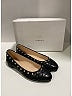 Versace 100% Leather Black Flats Size EU (IT) 37 / US 7 - photo 5