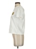 Zara Ivory Short Sleeve Top Size S - photo 5