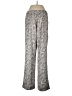 Jaclyn Smith 100% Polyester Paisley Silver Casual Pants Size L - photo 2