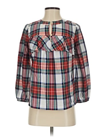 J.Crew 3/4 Sleeve Blouse (view 1)