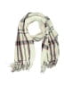 Style&Co 100% Polyester Plaid Ivory Pink Scarf One size - photo 1