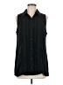 CAbi 100% Polyester Black Sleeveless Blouse Size M - photo 1