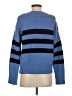 Ann Taylor Stripes Blue Pullover Sweater Size XS - photo 2