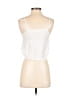 H&M 100% Cotton White Sleeveless Blouse Size 12 - photo 2