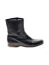 Deerskin 100% Leather Black Ankle Boots Size 8 - photo 1