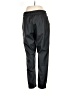 Bebe 100% Polyurethane Solid Black Track Pants Size L - photo 2