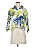 Zara Basic Floral Blue 3/4 Sleeve Blouse Size S - photo 1
