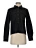 By Tess Black Long Sleeve Button-Down Shirt Size XS - photo 1