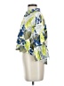 Zara Basic Floral Blue 3/4 Sleeve Blouse Size S - photo 5