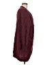 Unbranded 100% Polyester Burgundy Cardigan Size M - photo 4