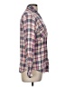 Sanctuary 100% Rayon Plaid Pink Long Sleeve Button-Down Shirt Size M - photo 4