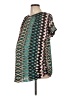 Assorted Brands Teal Short Sleeve Blouse Size L - photo 1