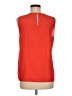 MICHAEL Michael Kors 100% Polyester Red Sleeveless Blouse Size M - photo 2