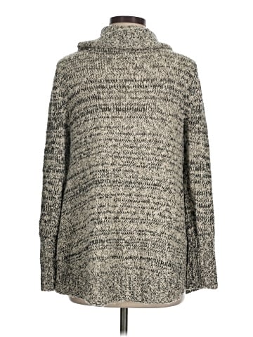 August Silk Turtleneck Sweater (view 2)