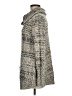 August Silk Tweed Gray Turtleneck Sweater Size M - photo 5