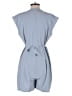 Athleta Solid Blue Romper Size S - photo 2