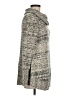 August Silk Tweed Gray Turtleneck Sweater Size M - photo 4